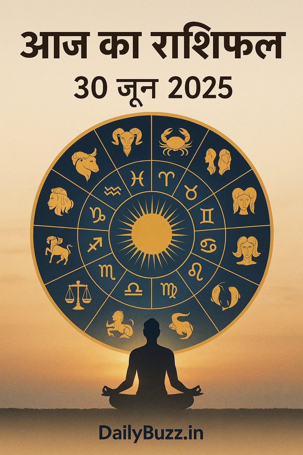 आज का राशिफल 30 जून 2025 – सभी 12 राशियों के लिए दैनिक भविष्यफल