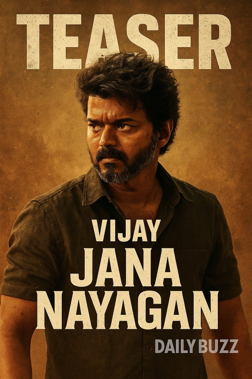 Jana Nayagan Teaser में थलापति विजय तलवार के साथ युद्धभूमि में