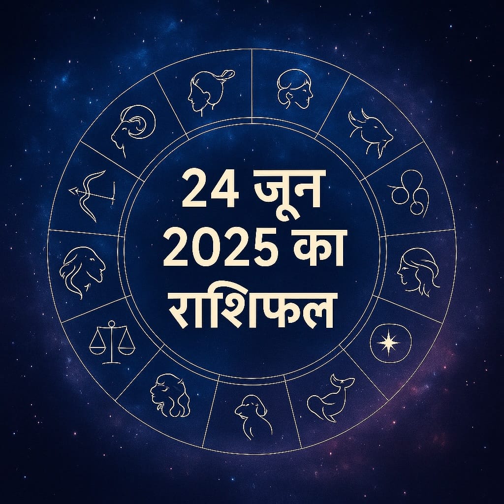 24 जून 2025 राशिफल – दैनिक राशिफल