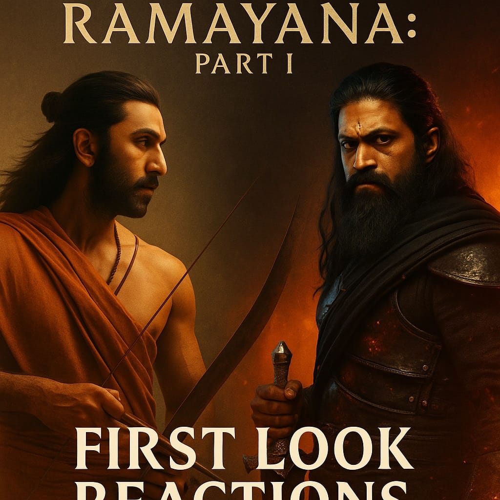 Ramayana 2025 movie Ranbir Kapoor and Yash viral look