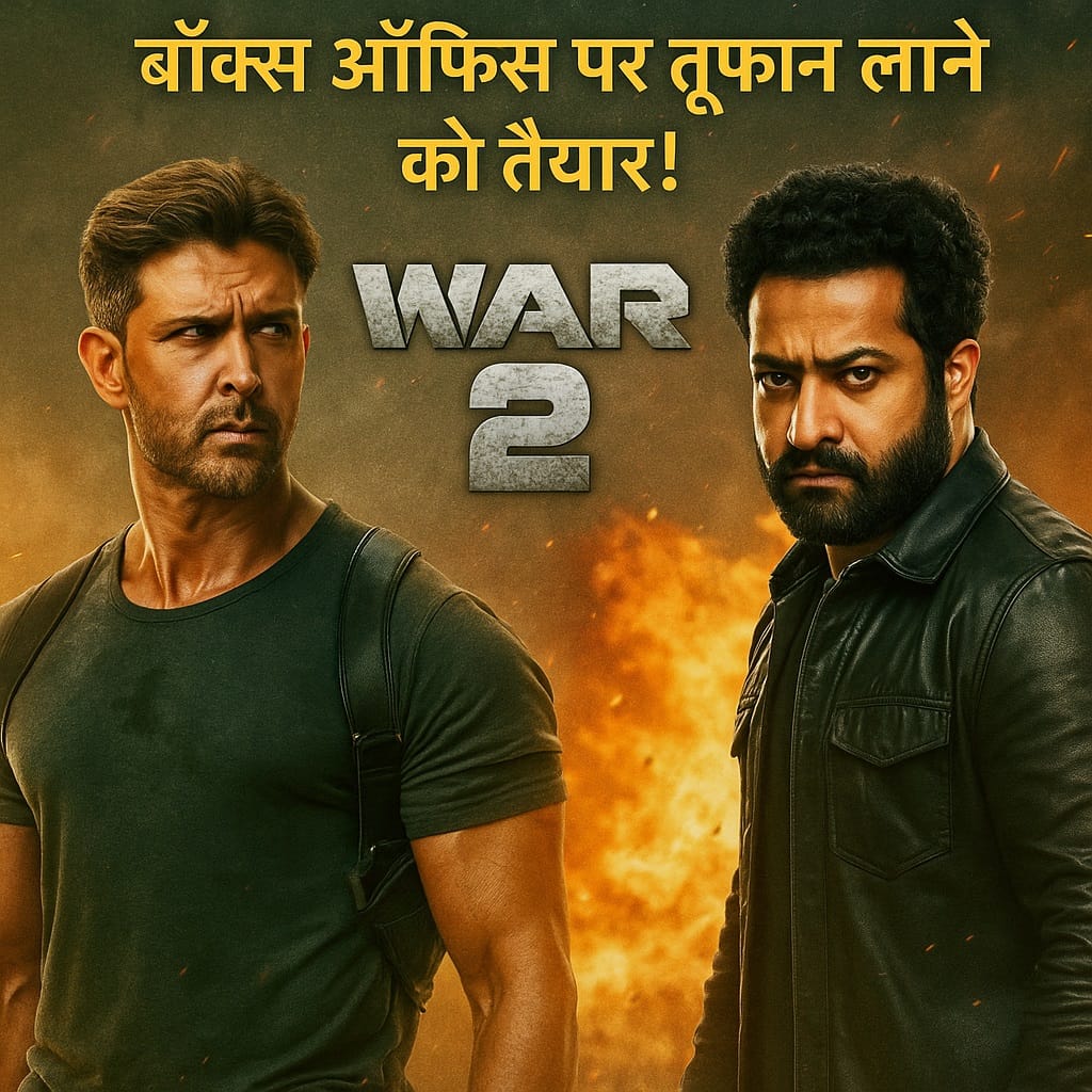 Hrithik Roshan and Jr NTR in War 2 movie trailer action scene