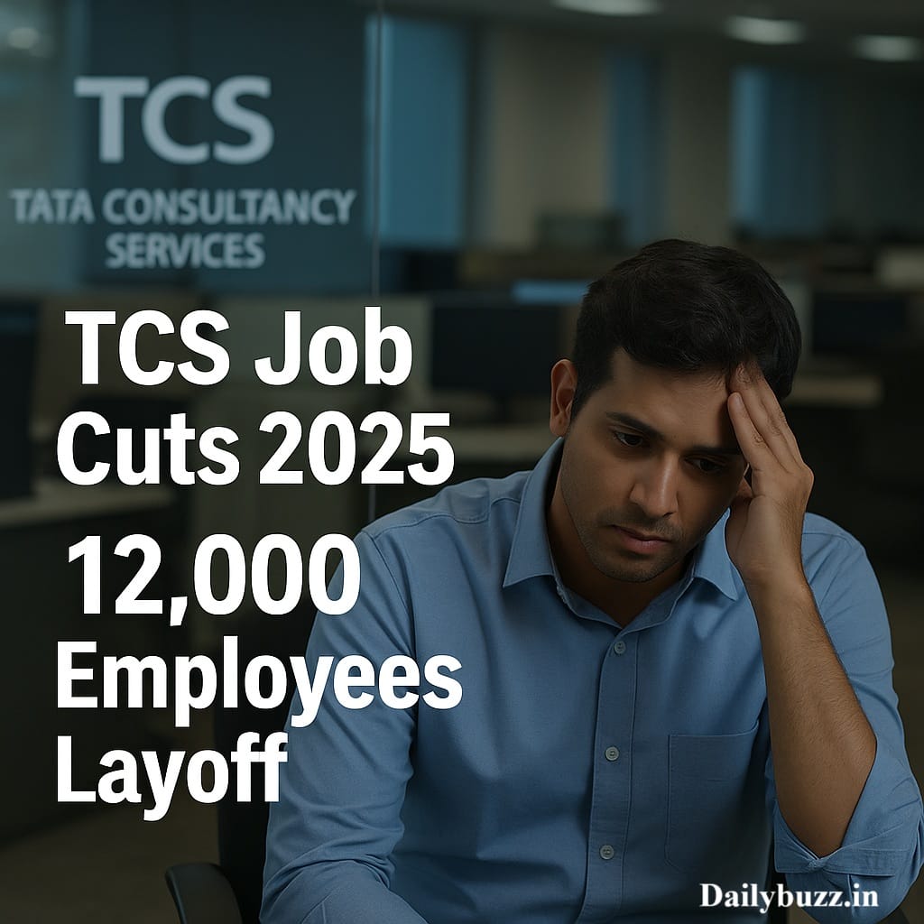 TCS Job Cuts 2025 Hindi News