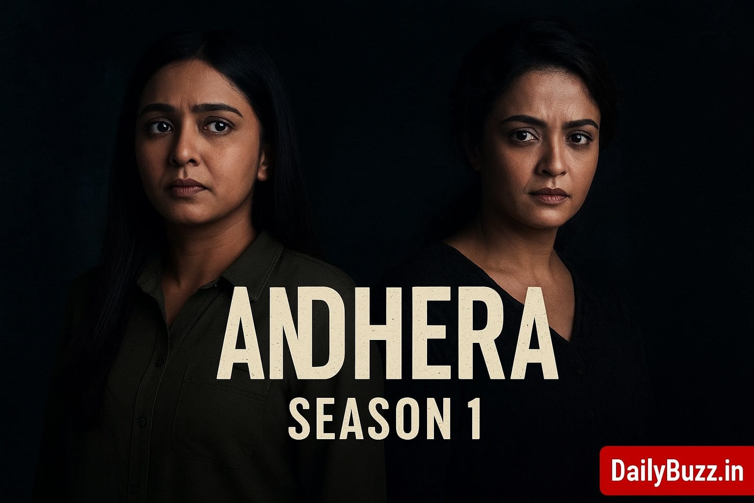 Prajakta Koli and Surveen Chawla in Andhera Season 1