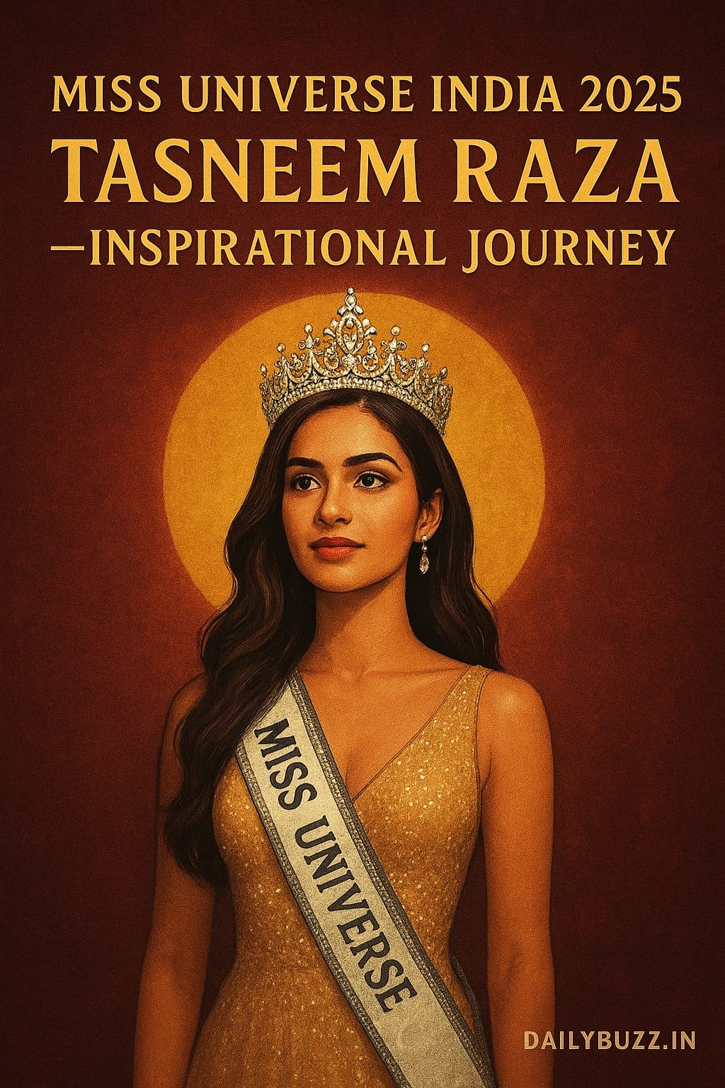 Tasneem Raza Inspirational Journey Miss Universe India 2025