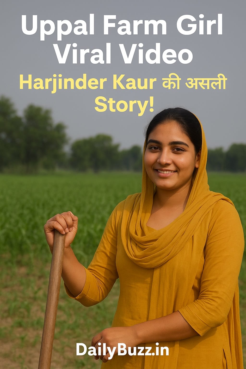 Harjinder Kaur Uppal Farm Girl Viral Video Story
