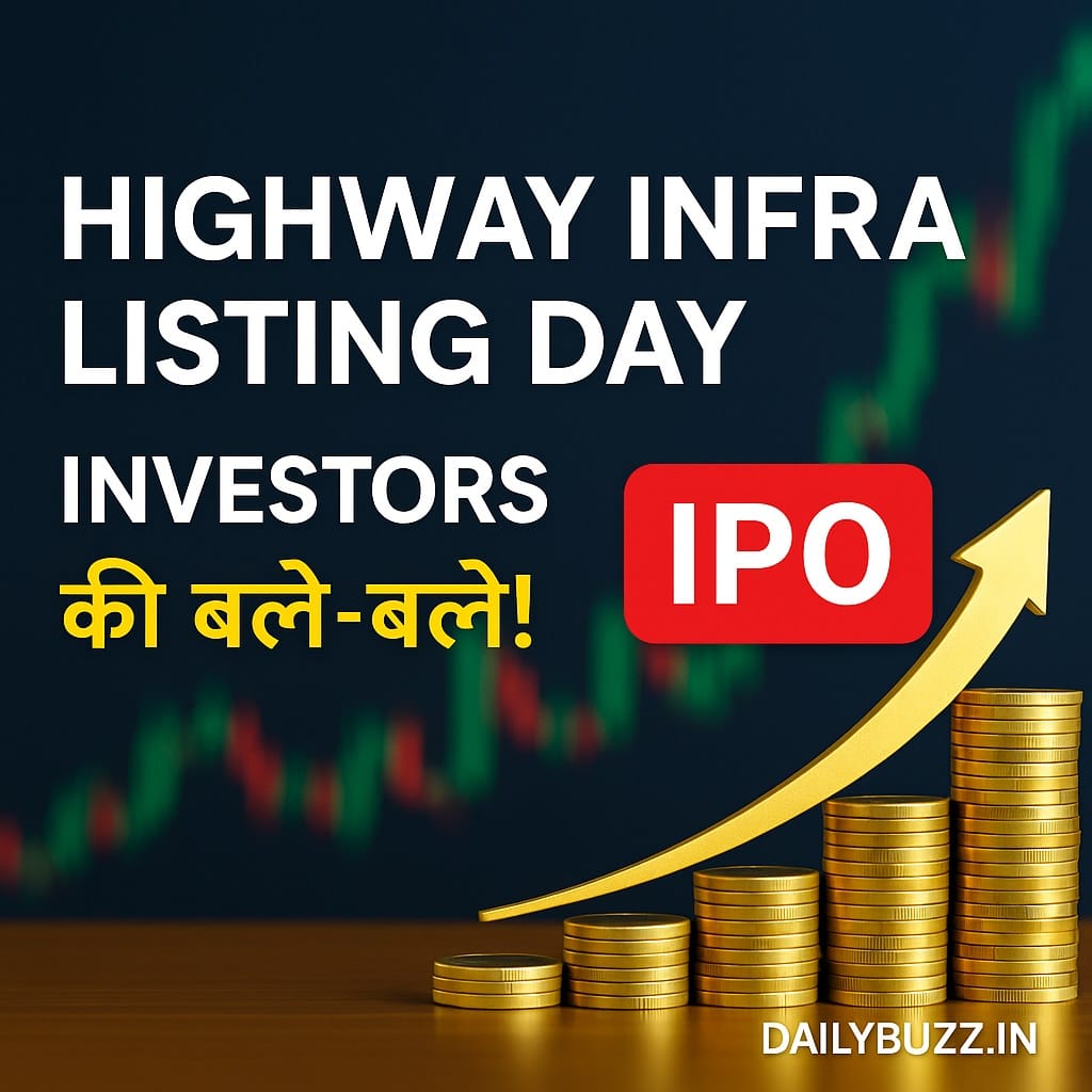 Highway Infrastructure IPO Listing at 67% Premium