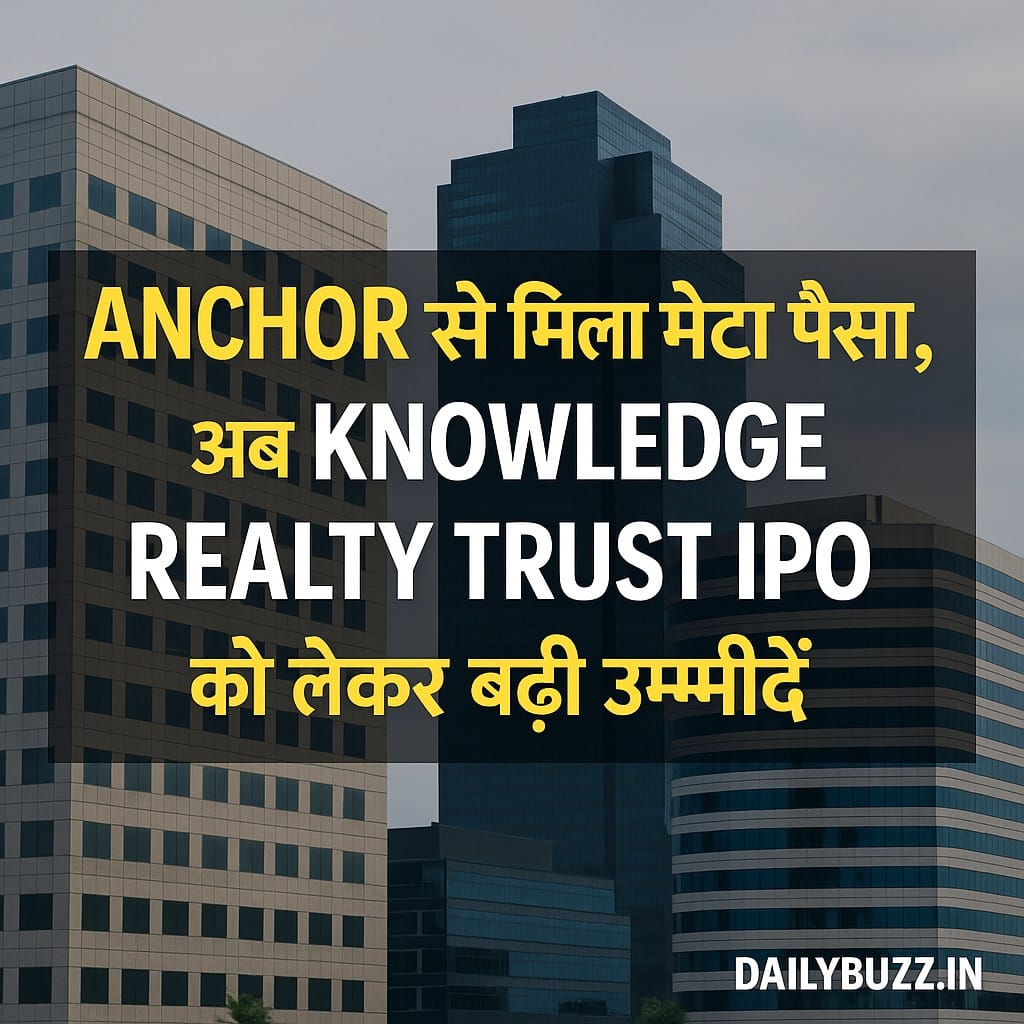 ₹1,620 Cr Anchor Investment in Knowledge Realty Trust