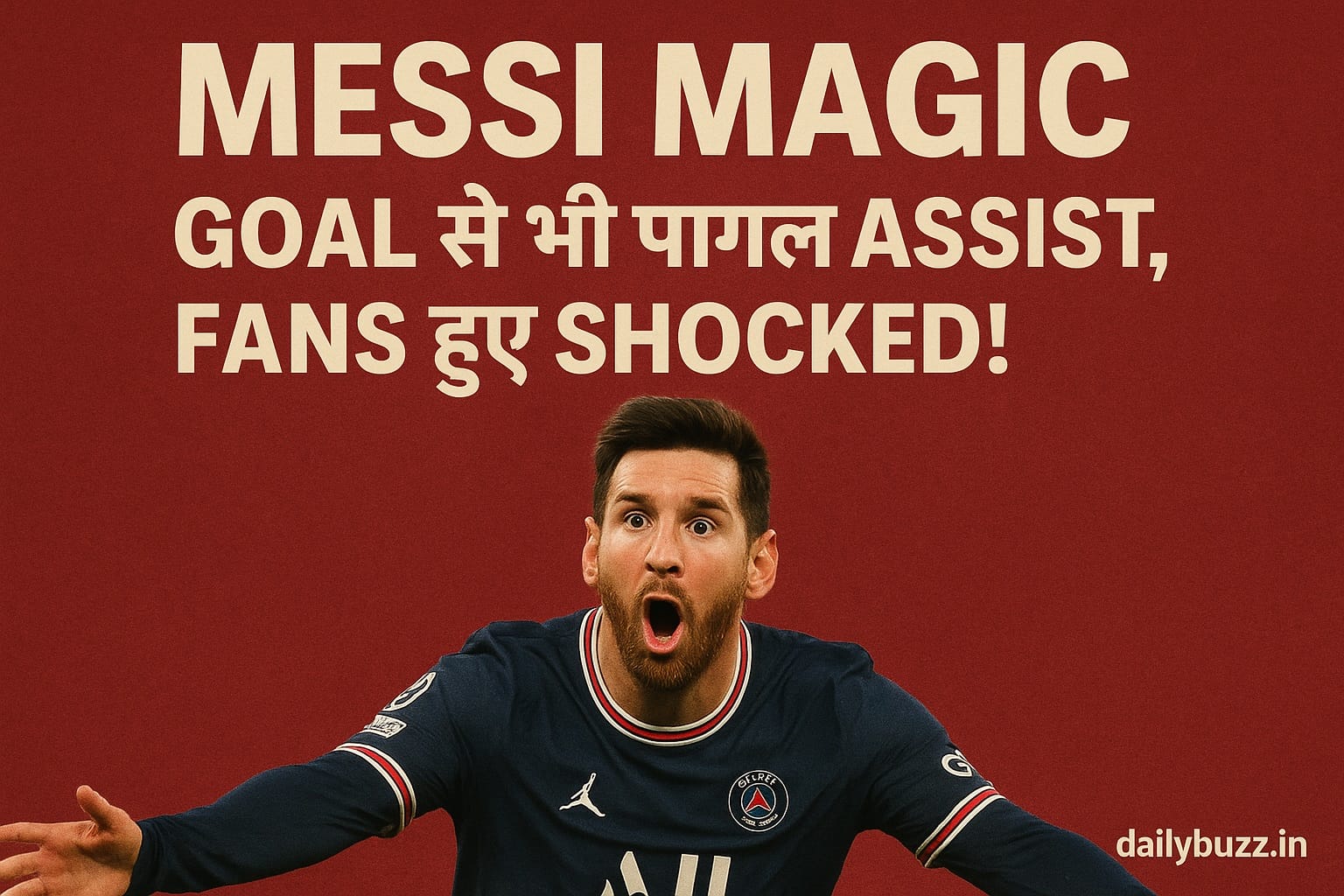 Lionel Messi stunning assist fans shocked