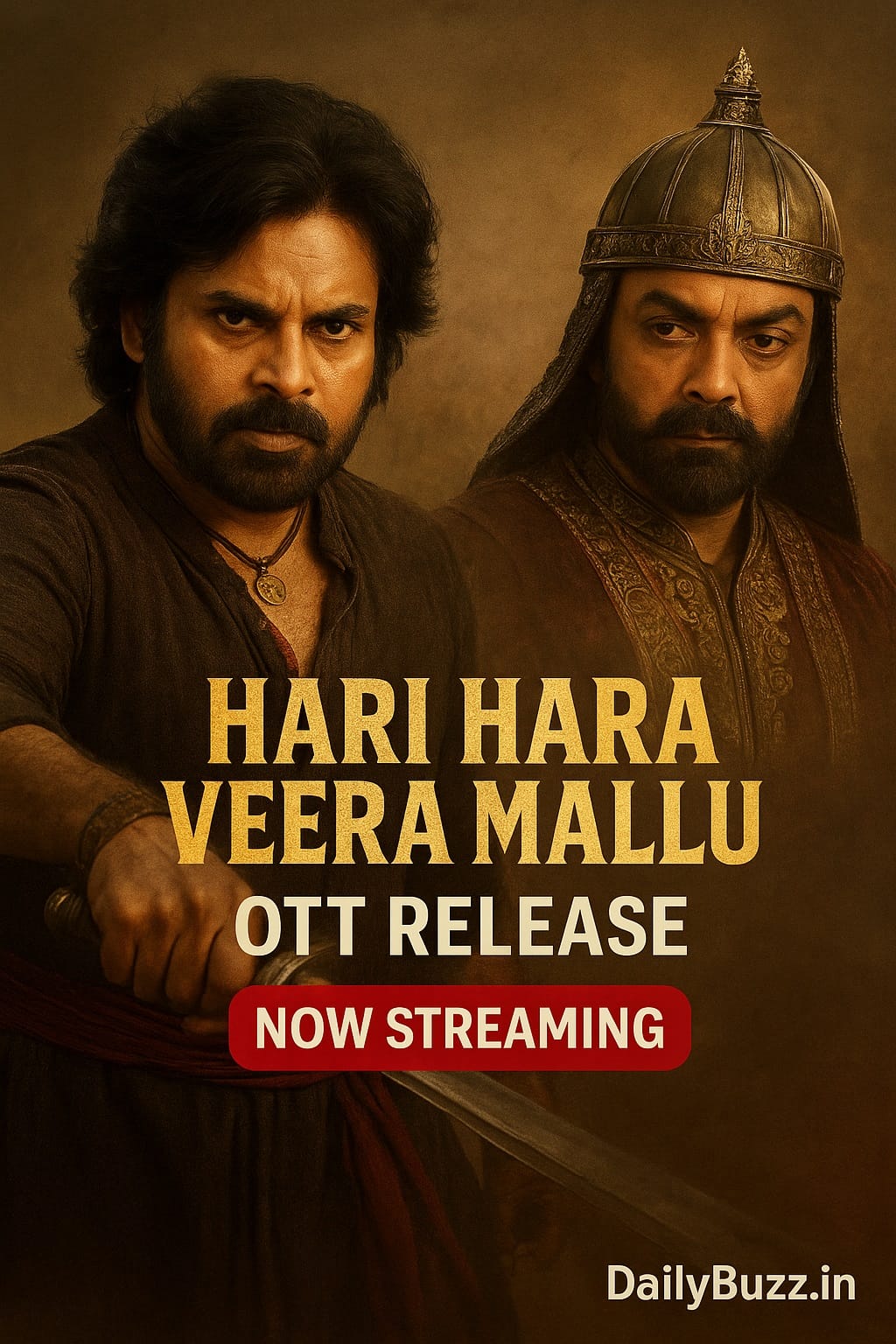 Pawan Kalyan starrer Hari Hara Veera Mallu now streaming on OTT