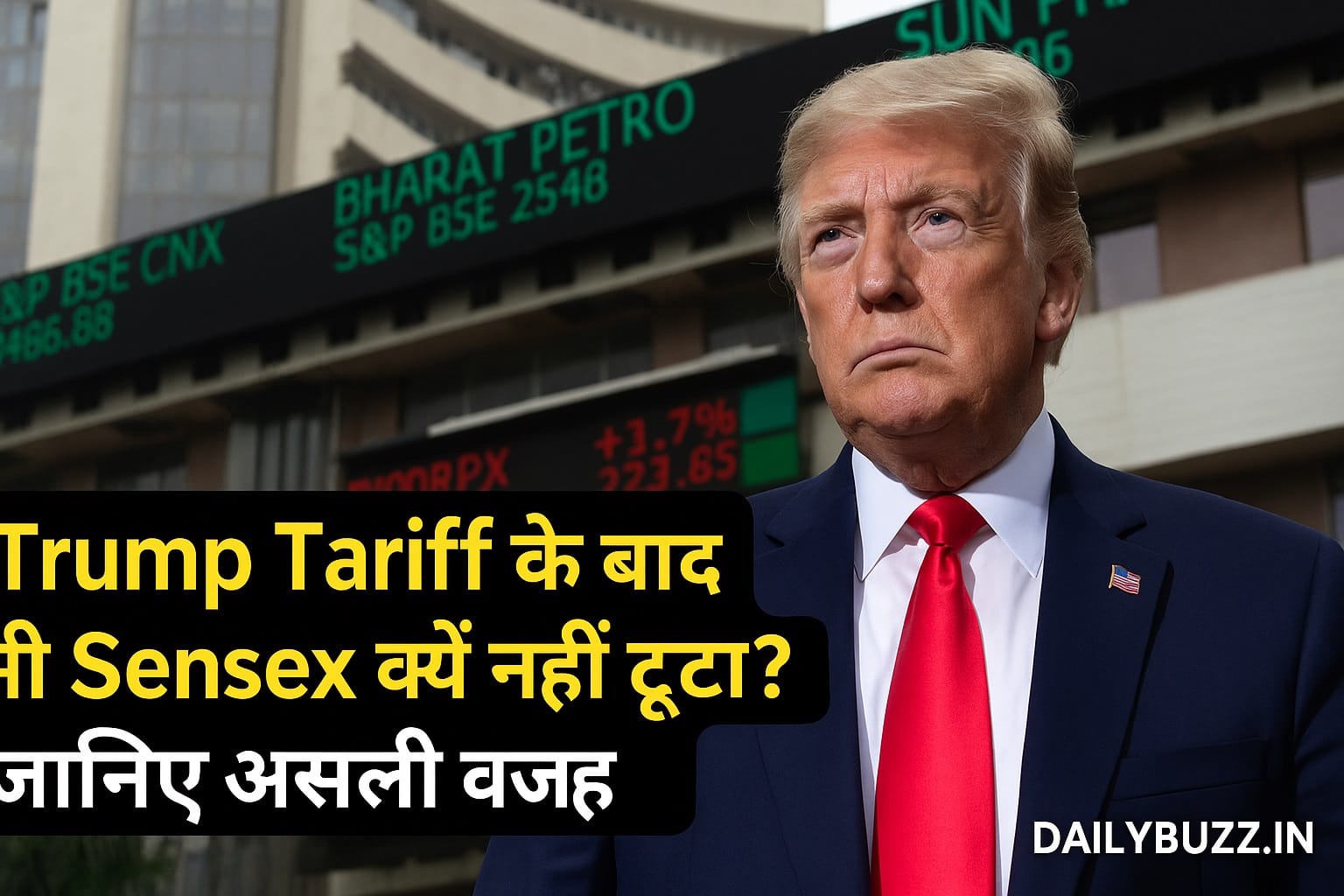 Trump Tariff Impact on Indian Stock Market