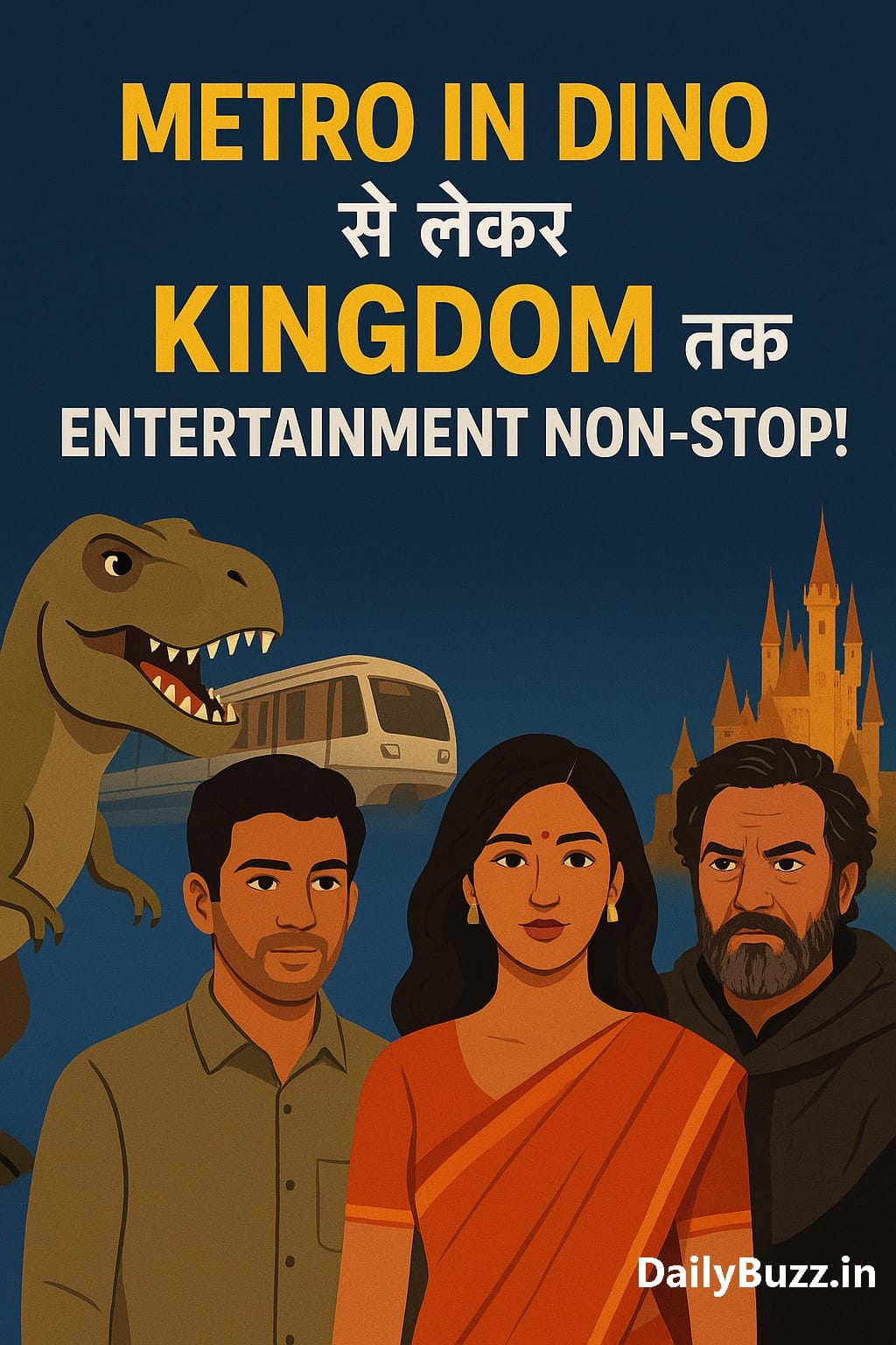 New OTT releases this week including Metro In Dino, Kingdom, Half CA Season 2