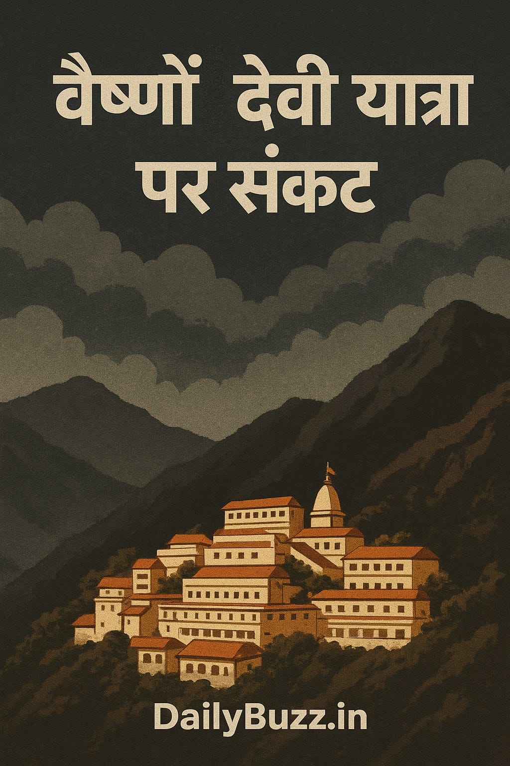 Vaishno Devi Yatra में बादल फटने से श्रद्धालु प्रभावित