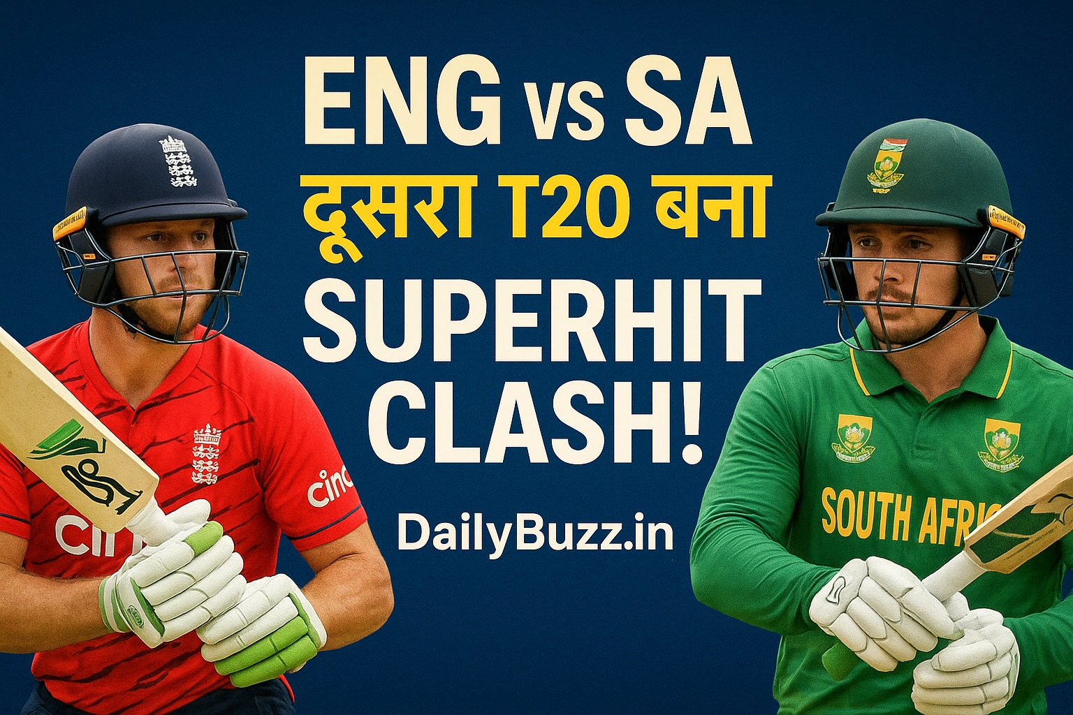 England vs South Africa 2nd T20 मैच की तस्वीर