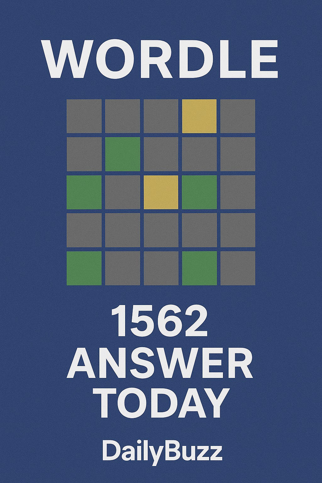 Wordle #1562 puzzle hints and answer for 28 Sept 2025