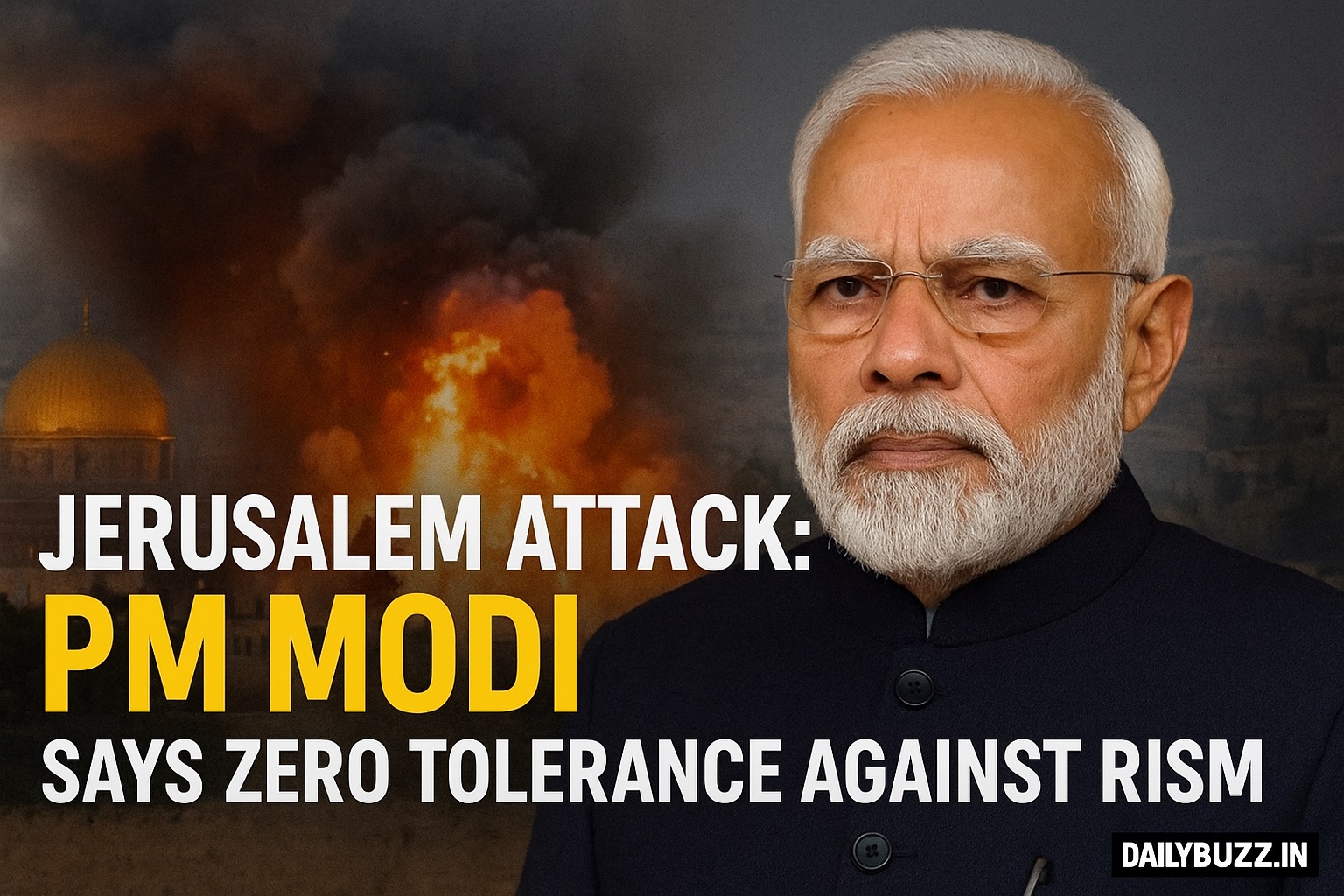 Jerusalem attack news – PM Modi condemns terrorism