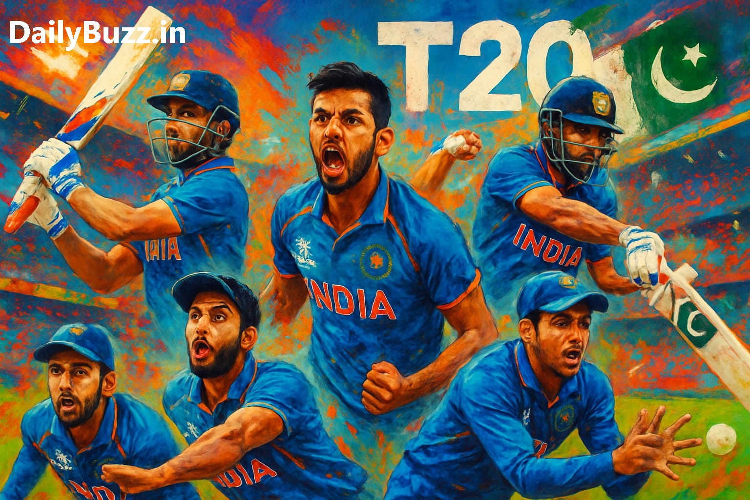 India vs Pakistan 2025 T20 Clash with 5 new Indian faces