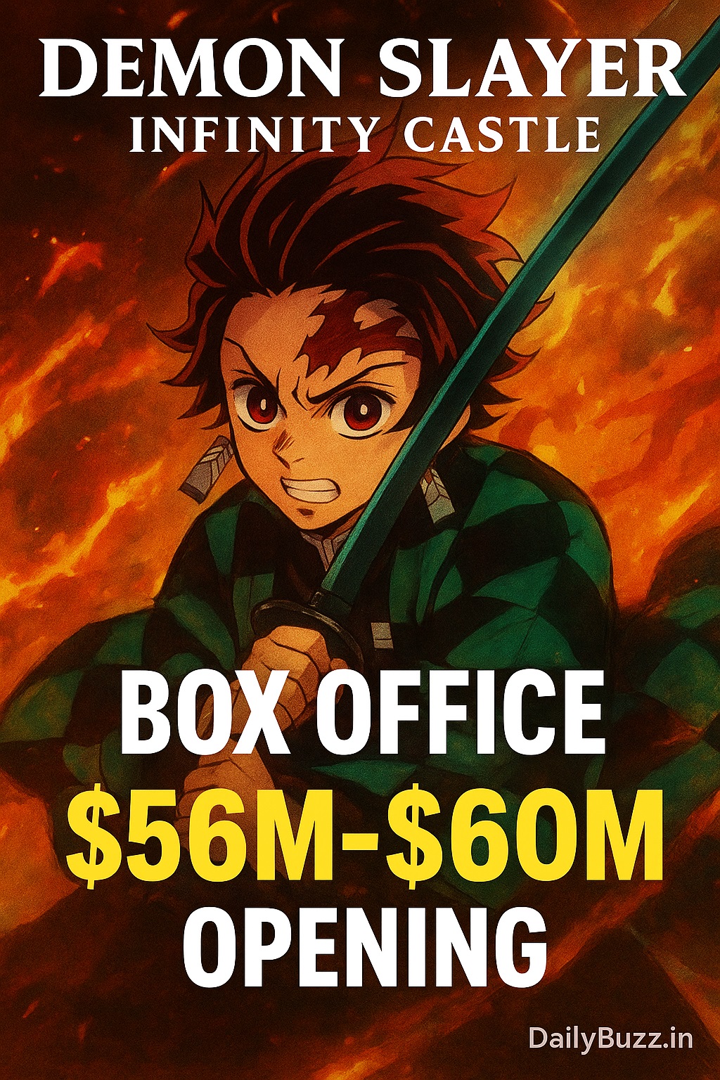 Demon Slayer Infinity Castle $60M Box Office Opening Weekend