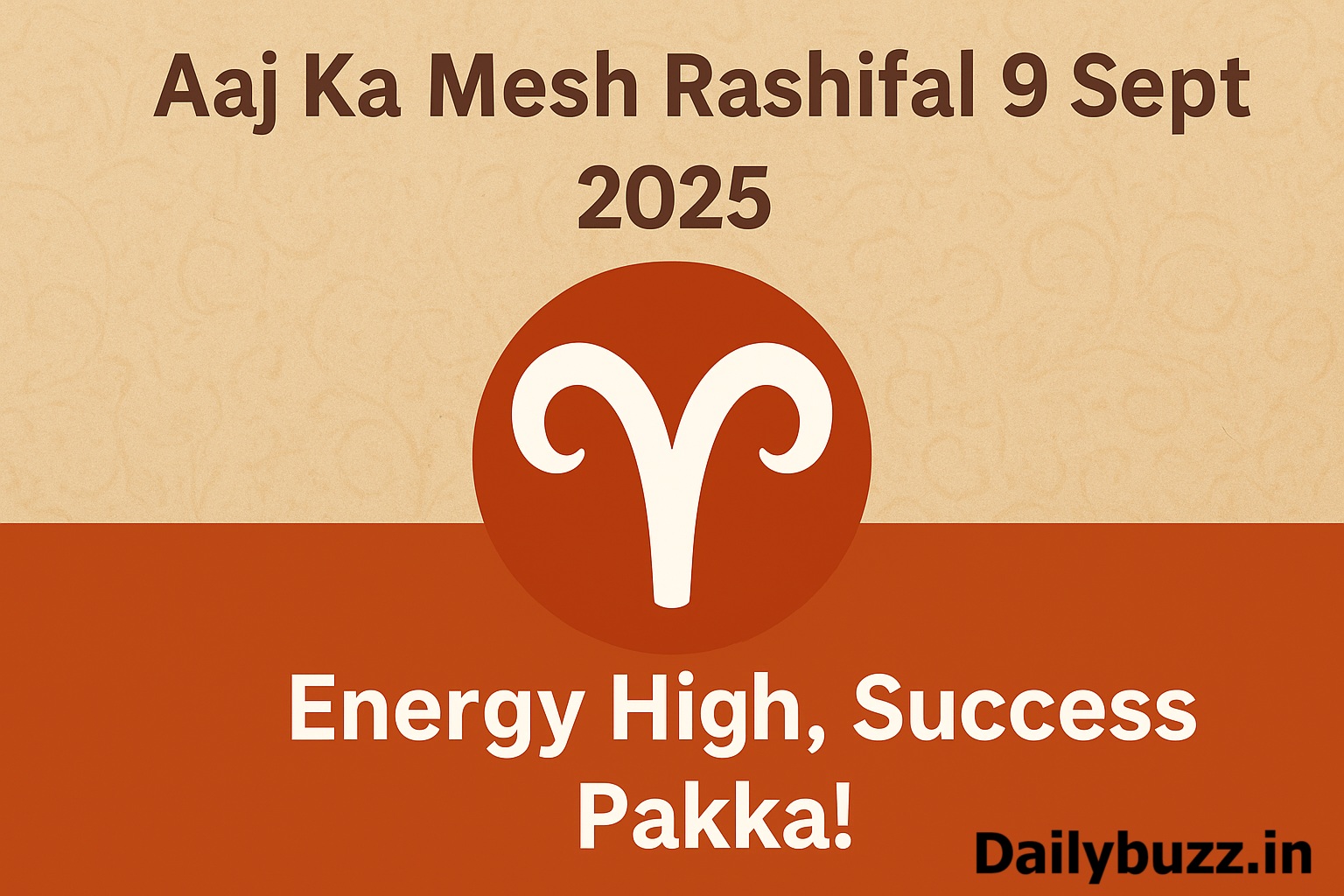 Aaj Ka Rashifal Mesh 9 September 2025 in Hindi