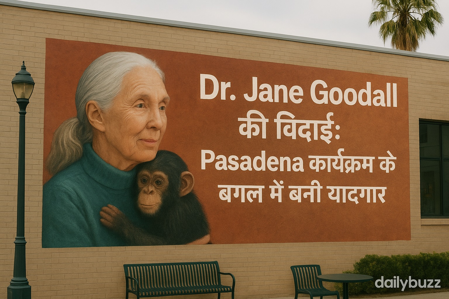 डॉ. जेन गुडॉल की Pasadena में श्रद्धांजलि