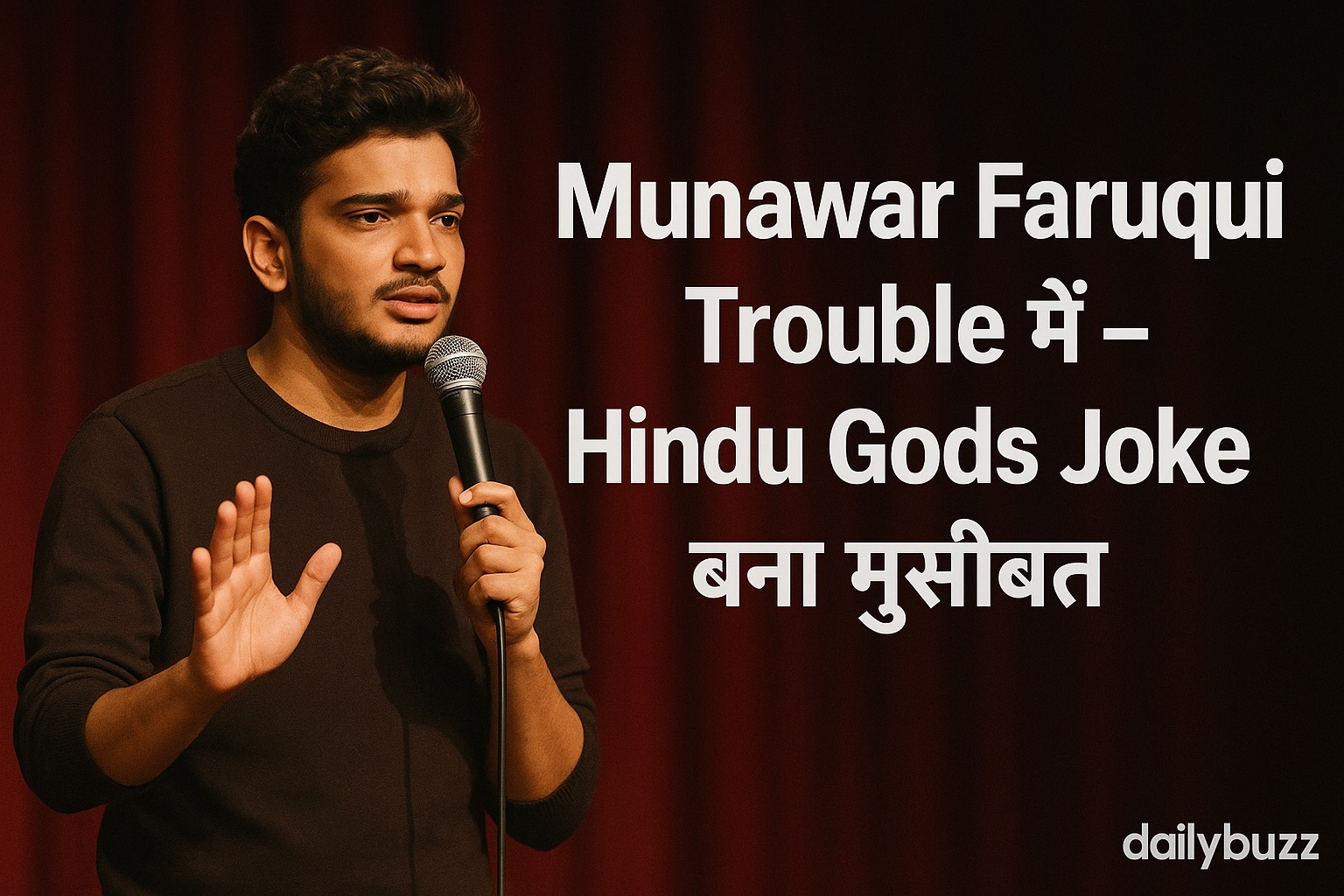 मुनव्वर फारूकी पर हिंदू देवी-देवताओं के जोक से विवाद