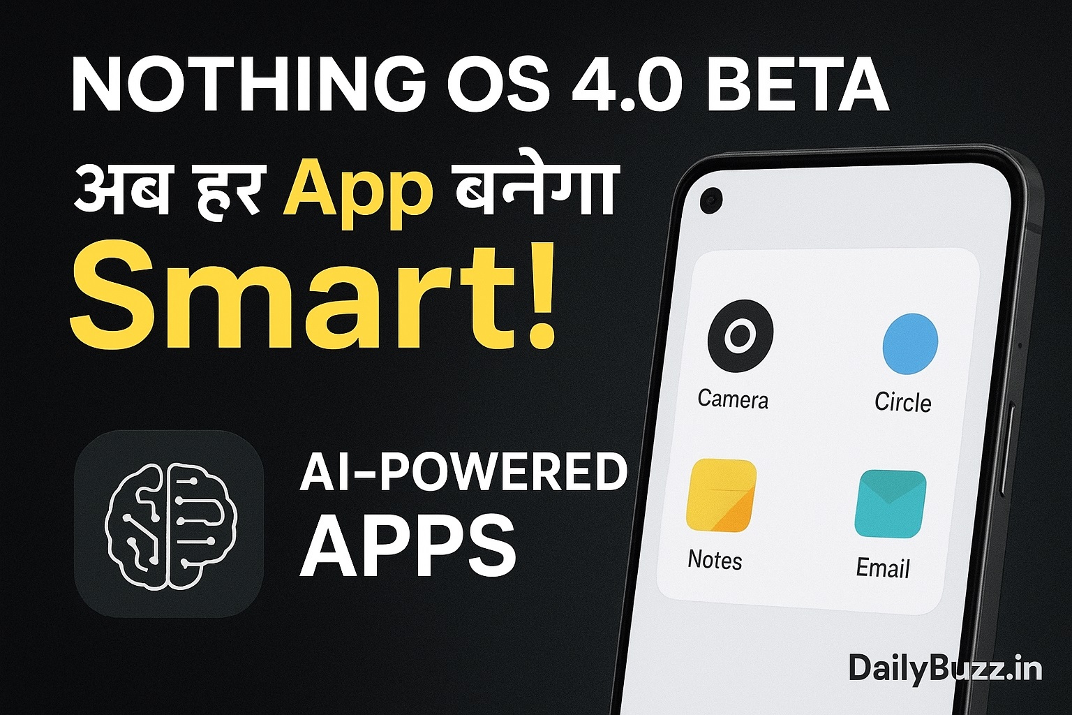 Nothing OS 4.0 Beta with AI-Powered Apps and Smart Features